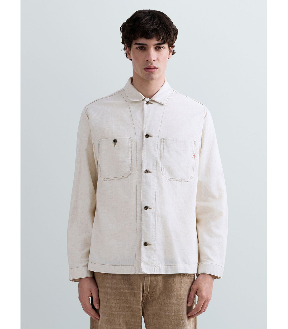 デニムオーバーシャツ（セットアップ）